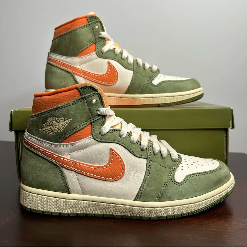 Nike | Nike Air Jordan 1 High OG Craft Celadon (8M/9.5W) - Picture 9 of 15